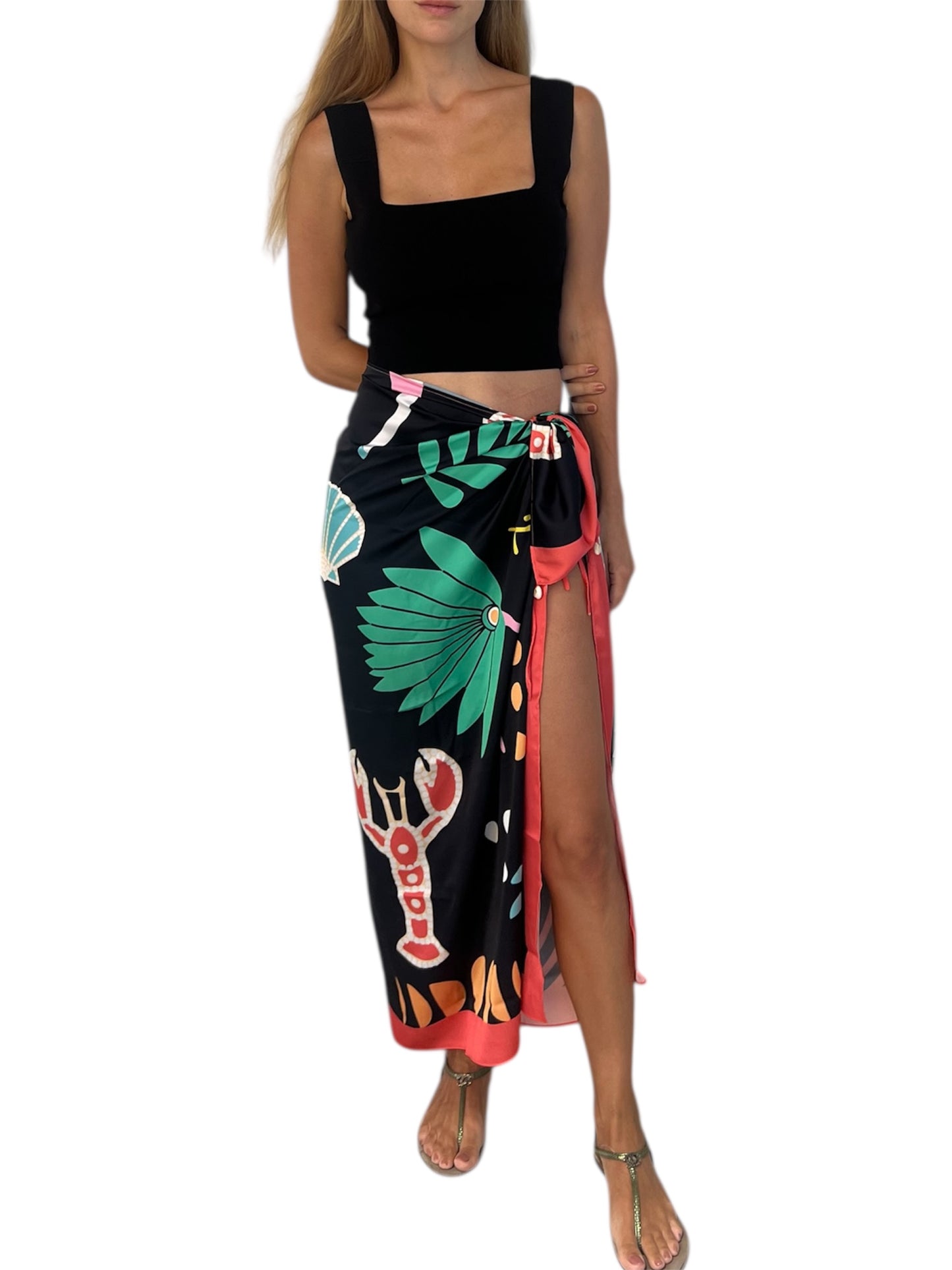 Poolside Bella Sarong X L’Atelier Nawbar