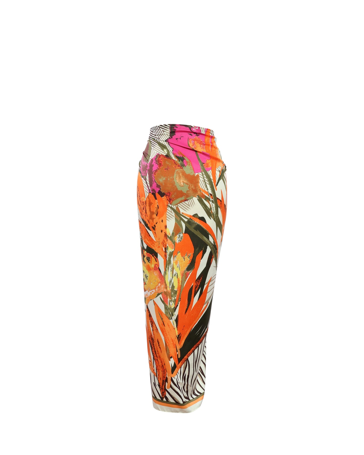 Zebra Flower Bella Sarong