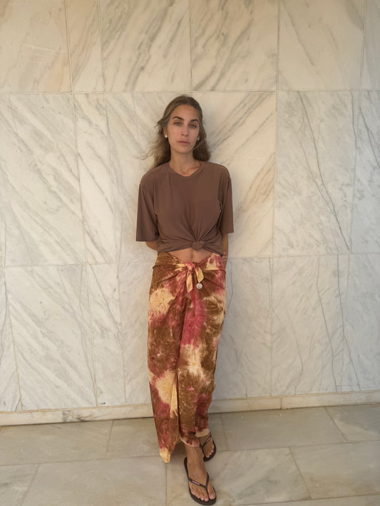 Tie Dye Stella Sarong- Earth