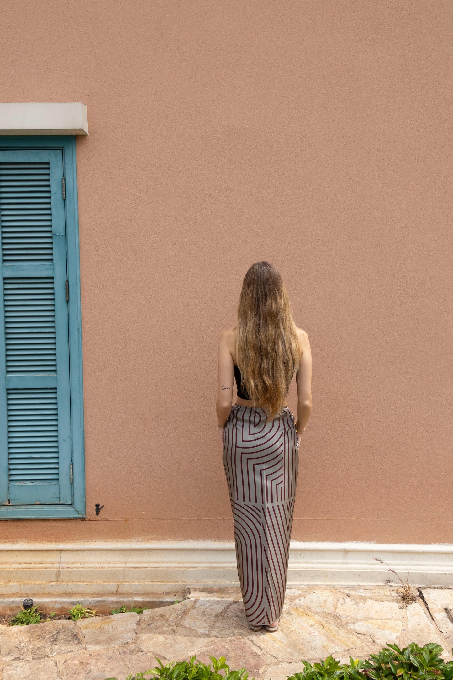 Jagged lines stella sarong