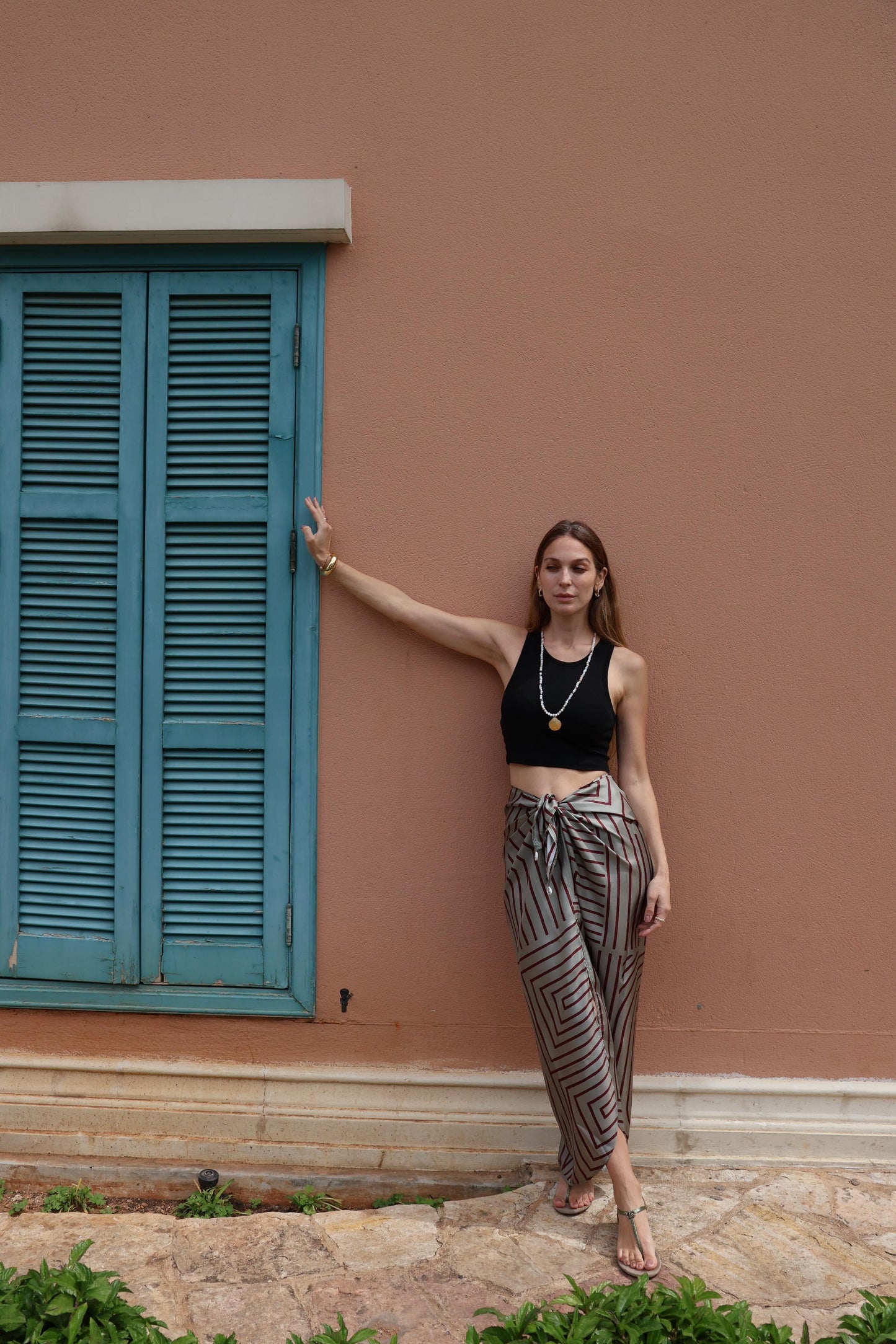 Jagged lines stella sarong