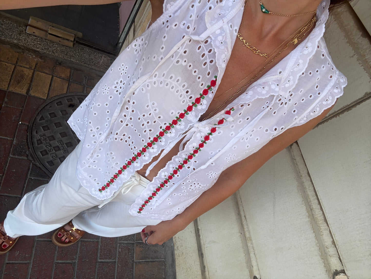 Broderie Gilet