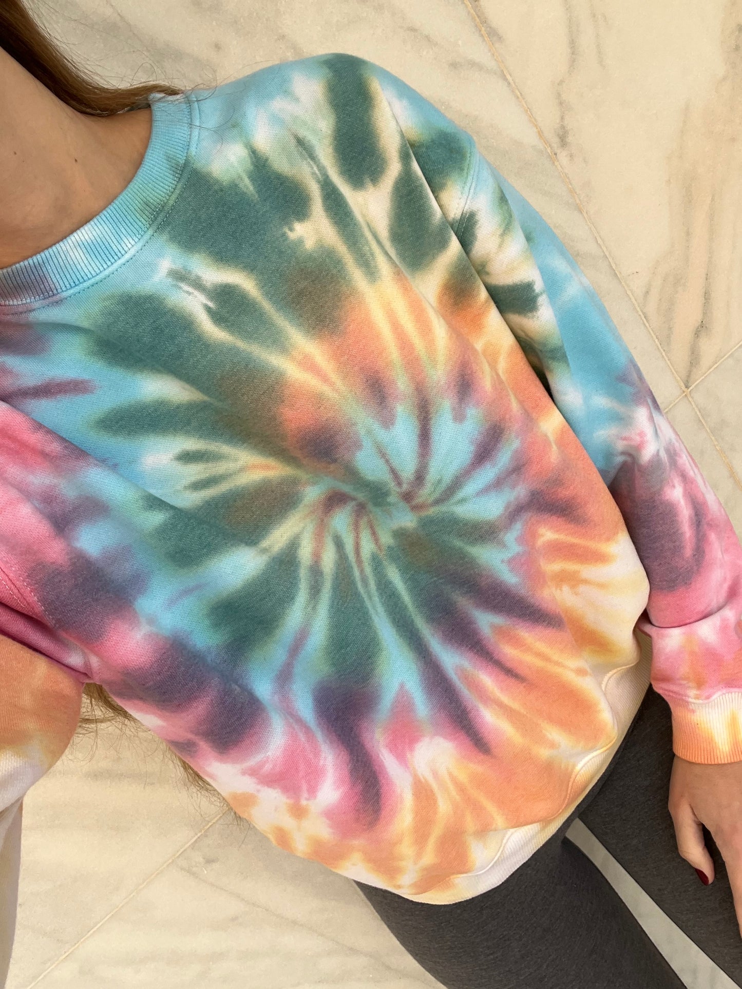 Tie Dye Sweater