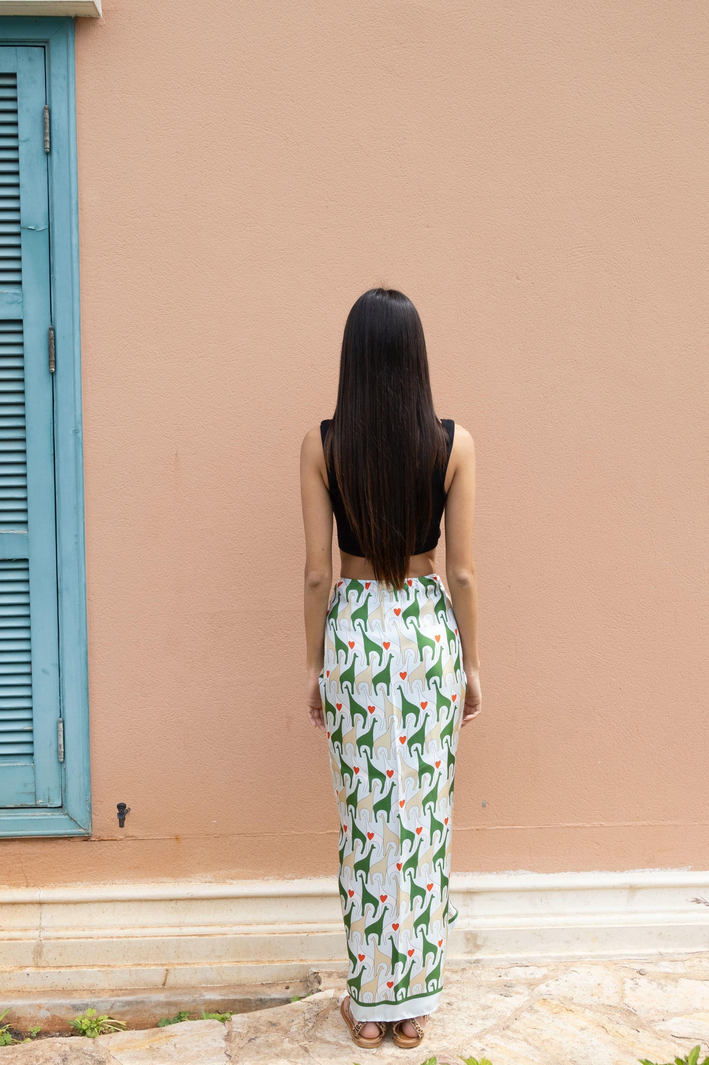 Wild Heart Giraffe Stella Sarong