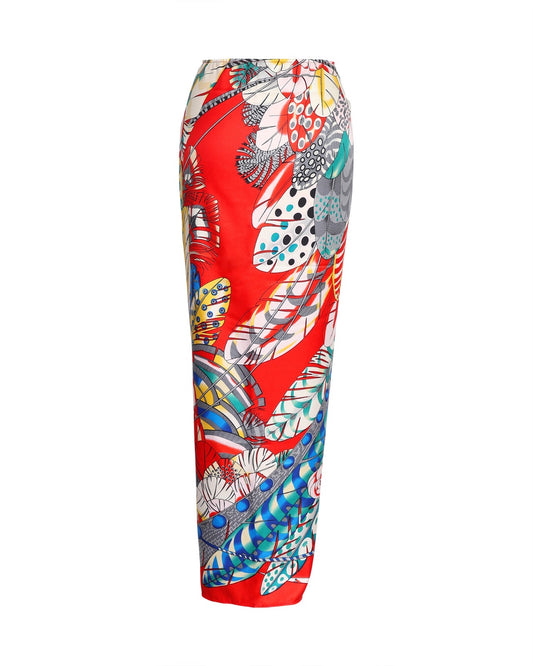 Feather Stella Sarong -Silky