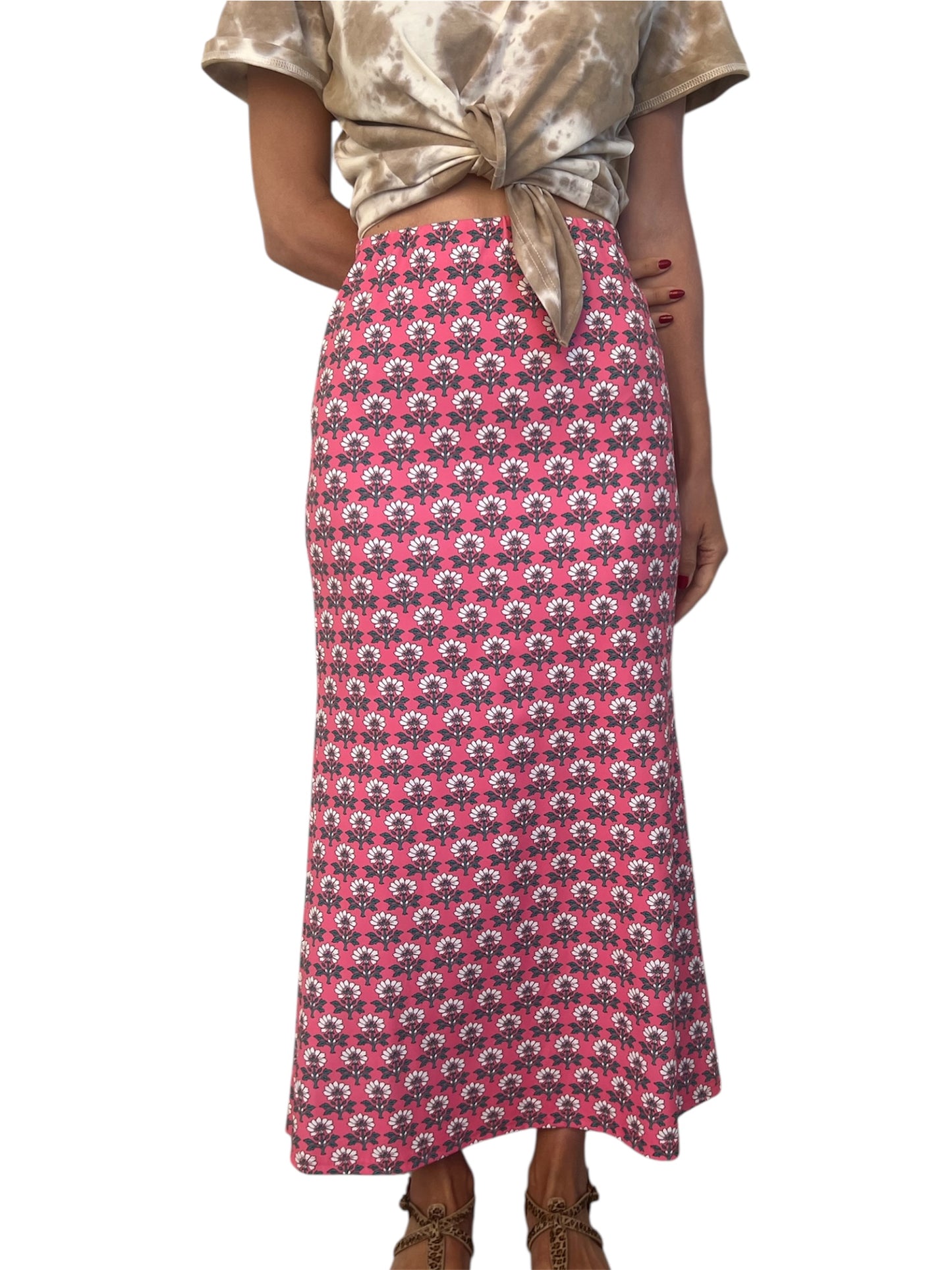 Alba Skirt - bright pink