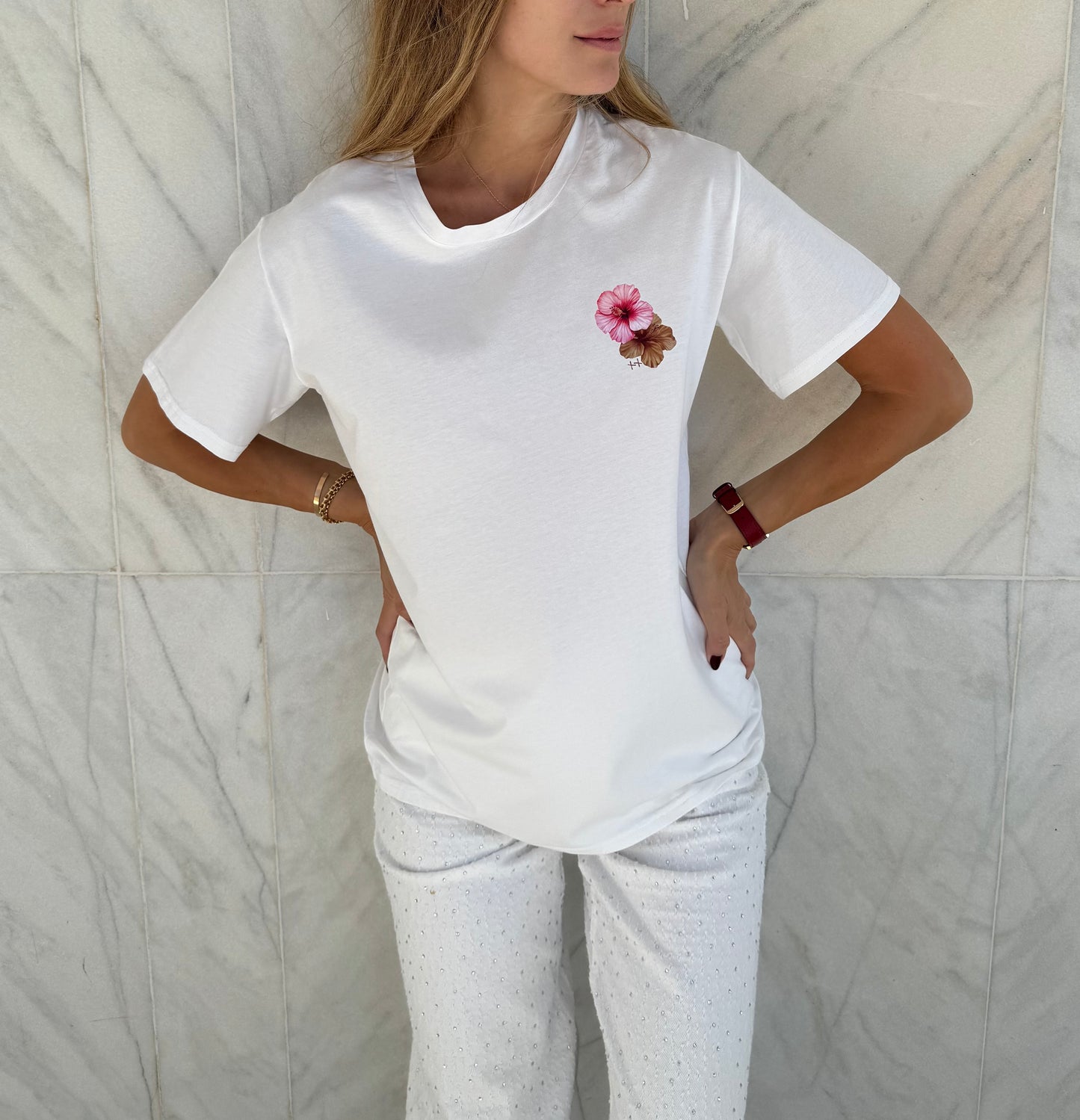 Mini hibiscus tshirt