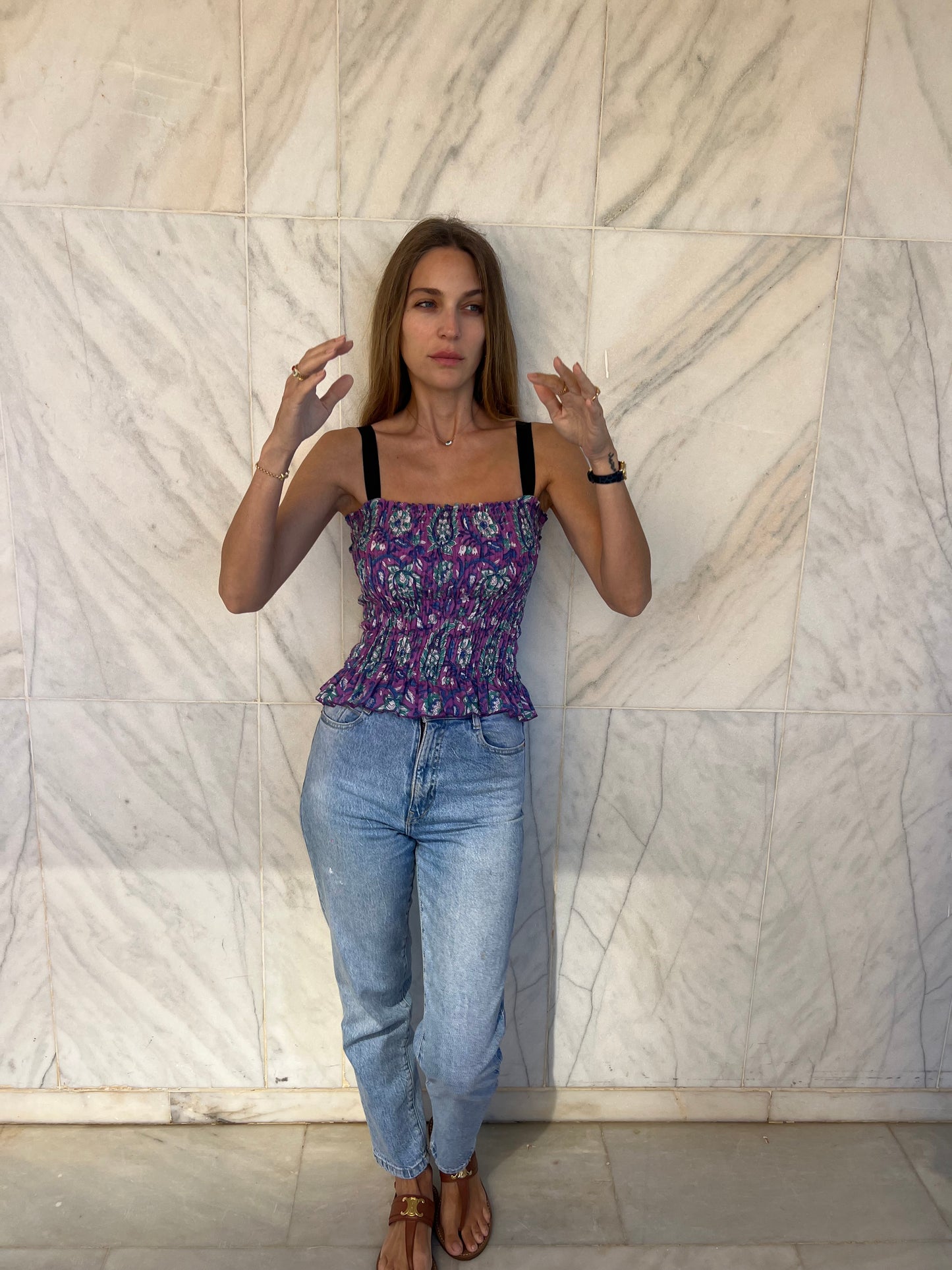 Summer Girl Top With Straps