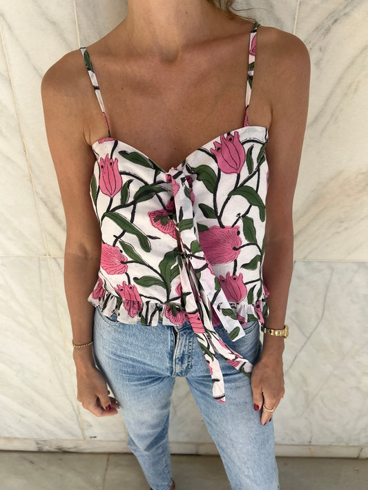 Sunny Side Tie Top