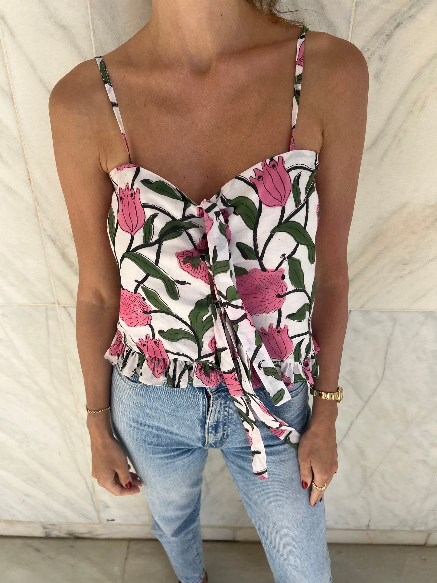 Sunny Side Tie Top