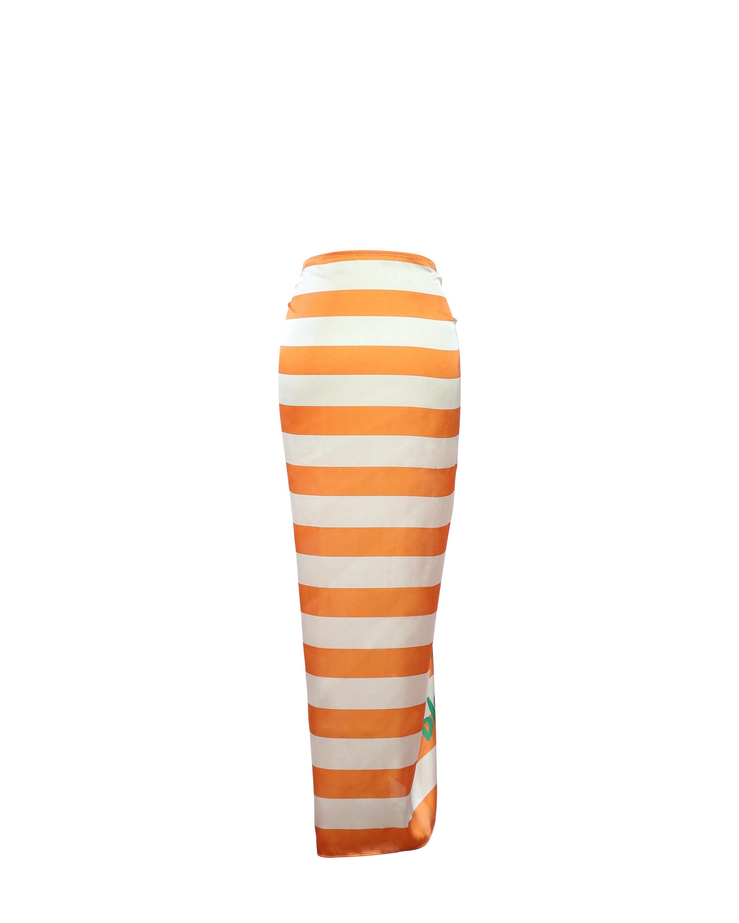 Orange striped Bella sarong “Bisou Bisou”