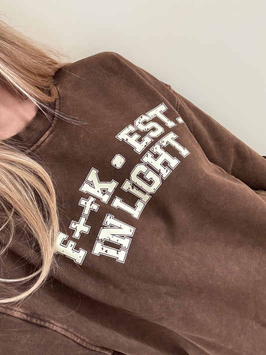 F++K Est. in Light Sweater