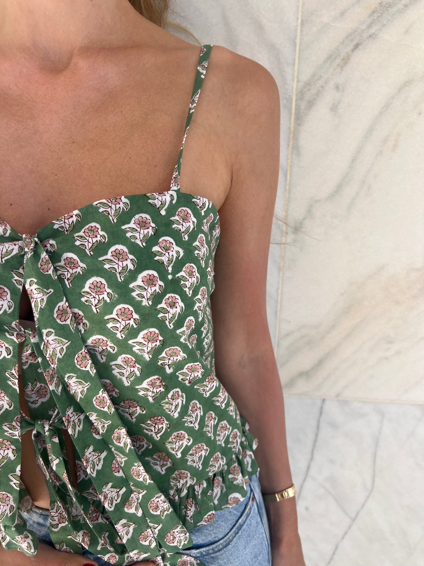 Sunny Side Tie Top