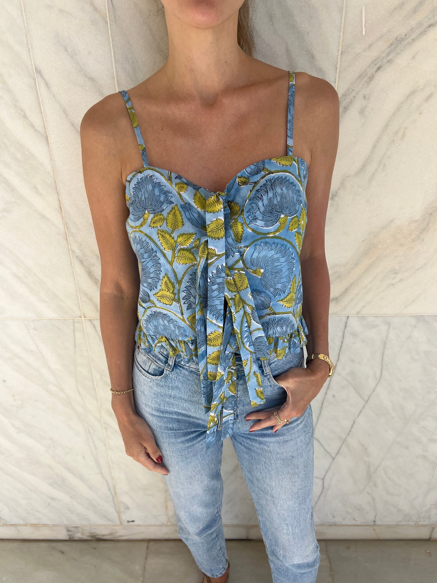 Sunny Side Tie Top