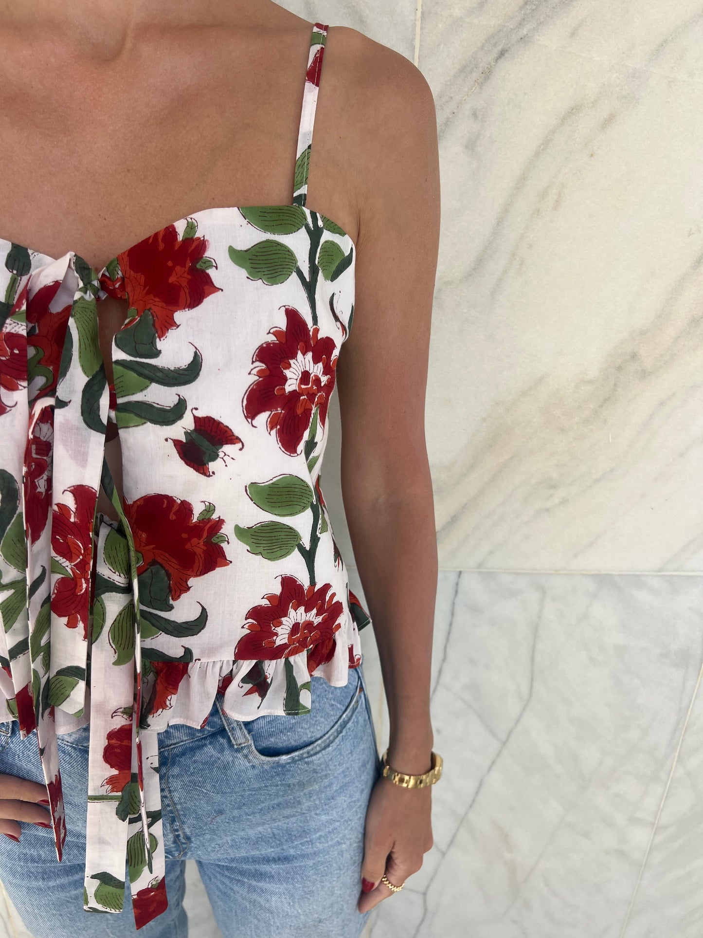 Sunny Side Tie Top