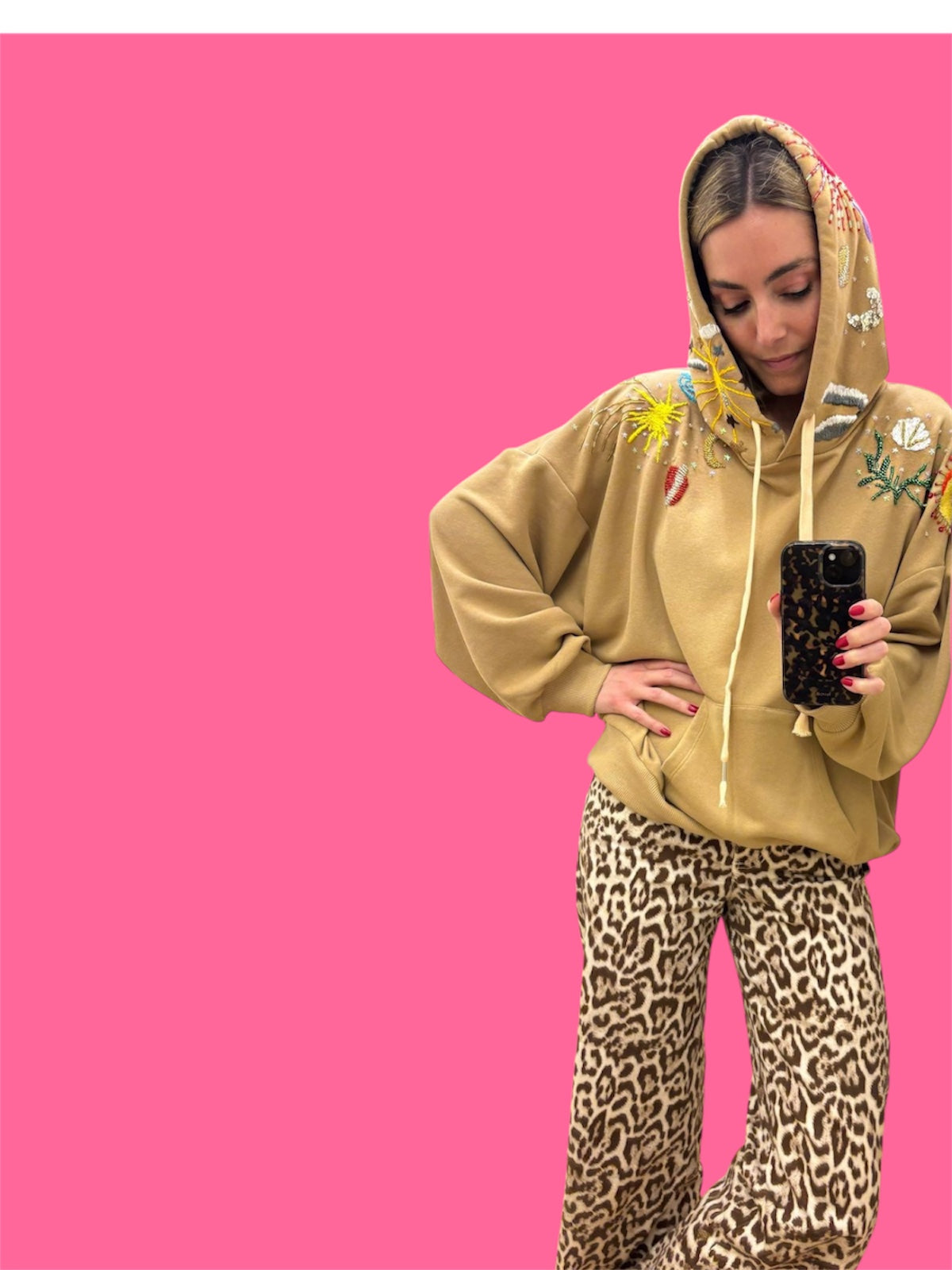 OG Hoodie Nude 🦀🪐 Celestial Tide X Tanya