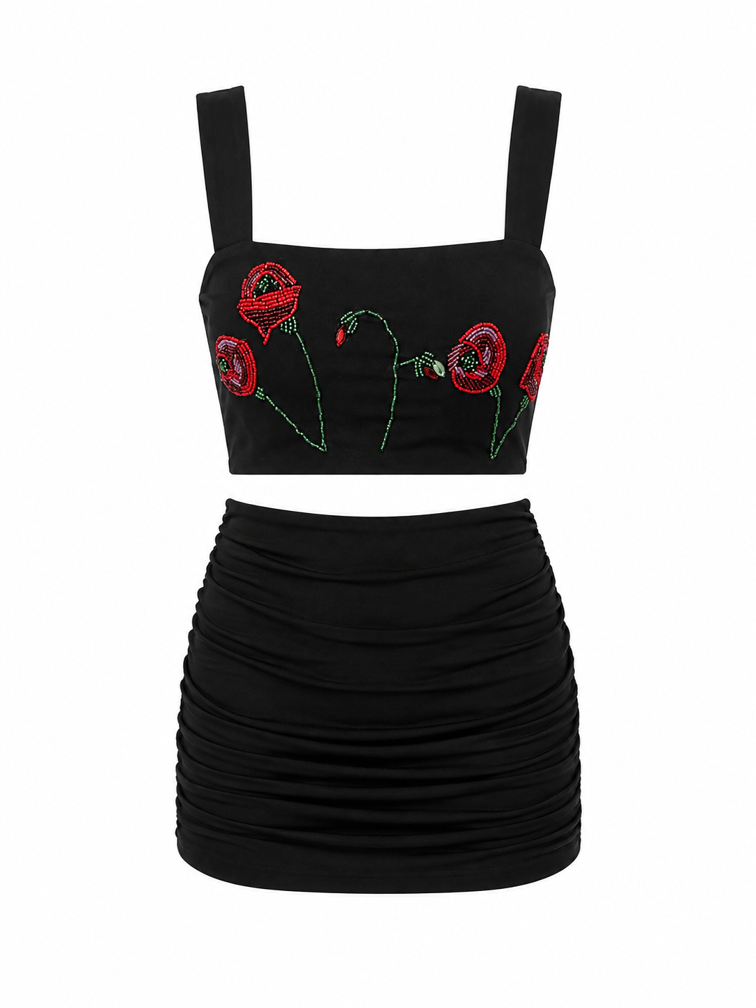 Wild Rose Set - Black