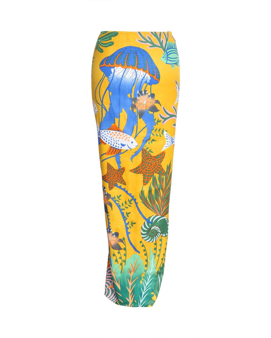 Under The Sea Stella Sarong -Silky