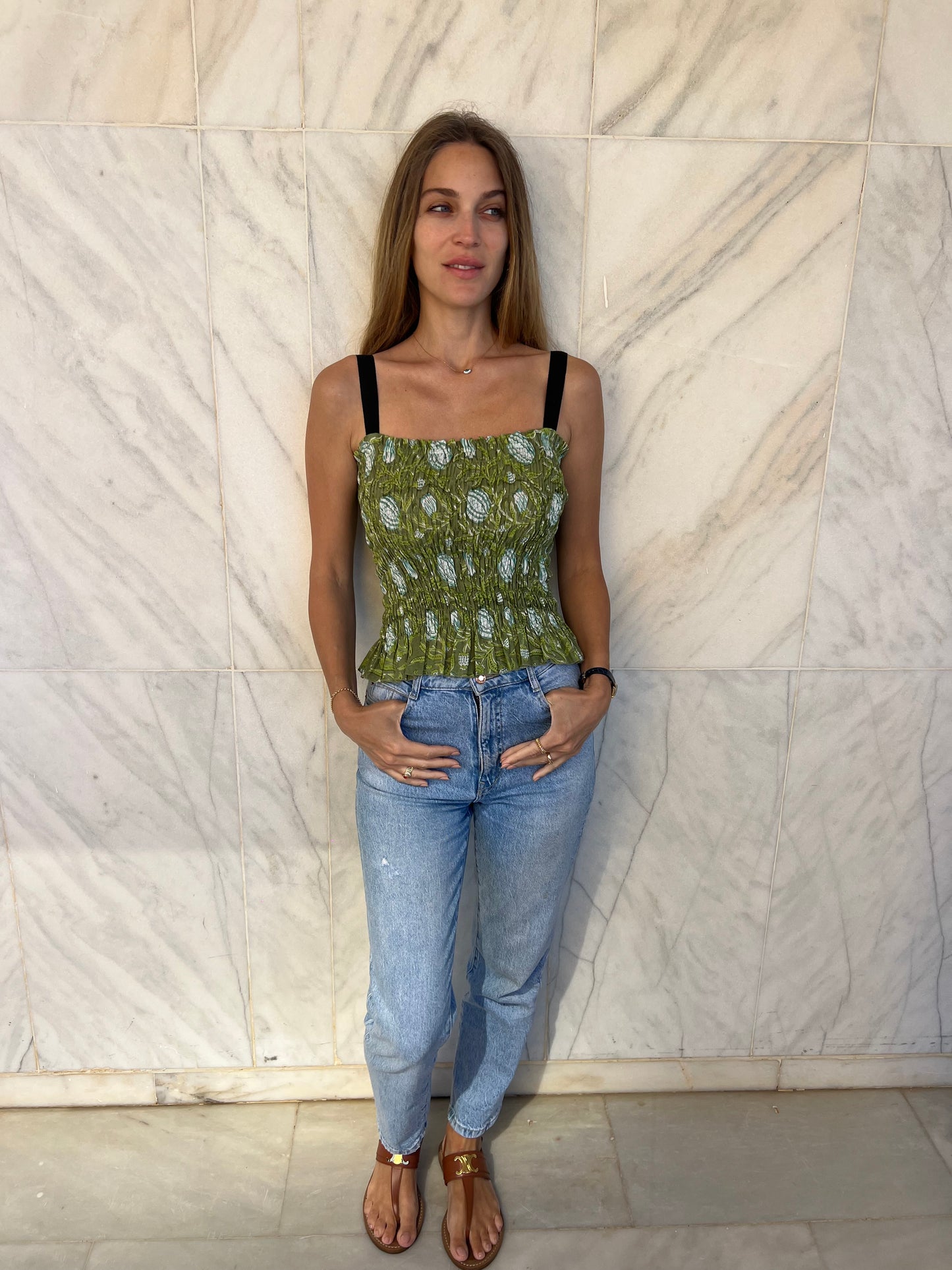 Summer Girl Top With Straps