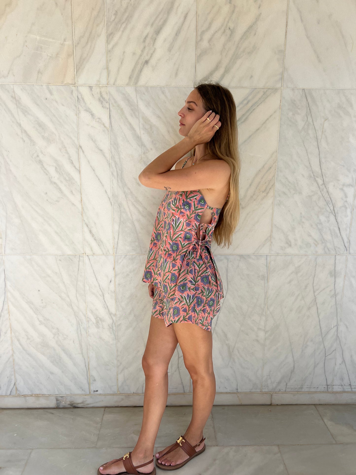 Summer Side Shorts Set _ Print