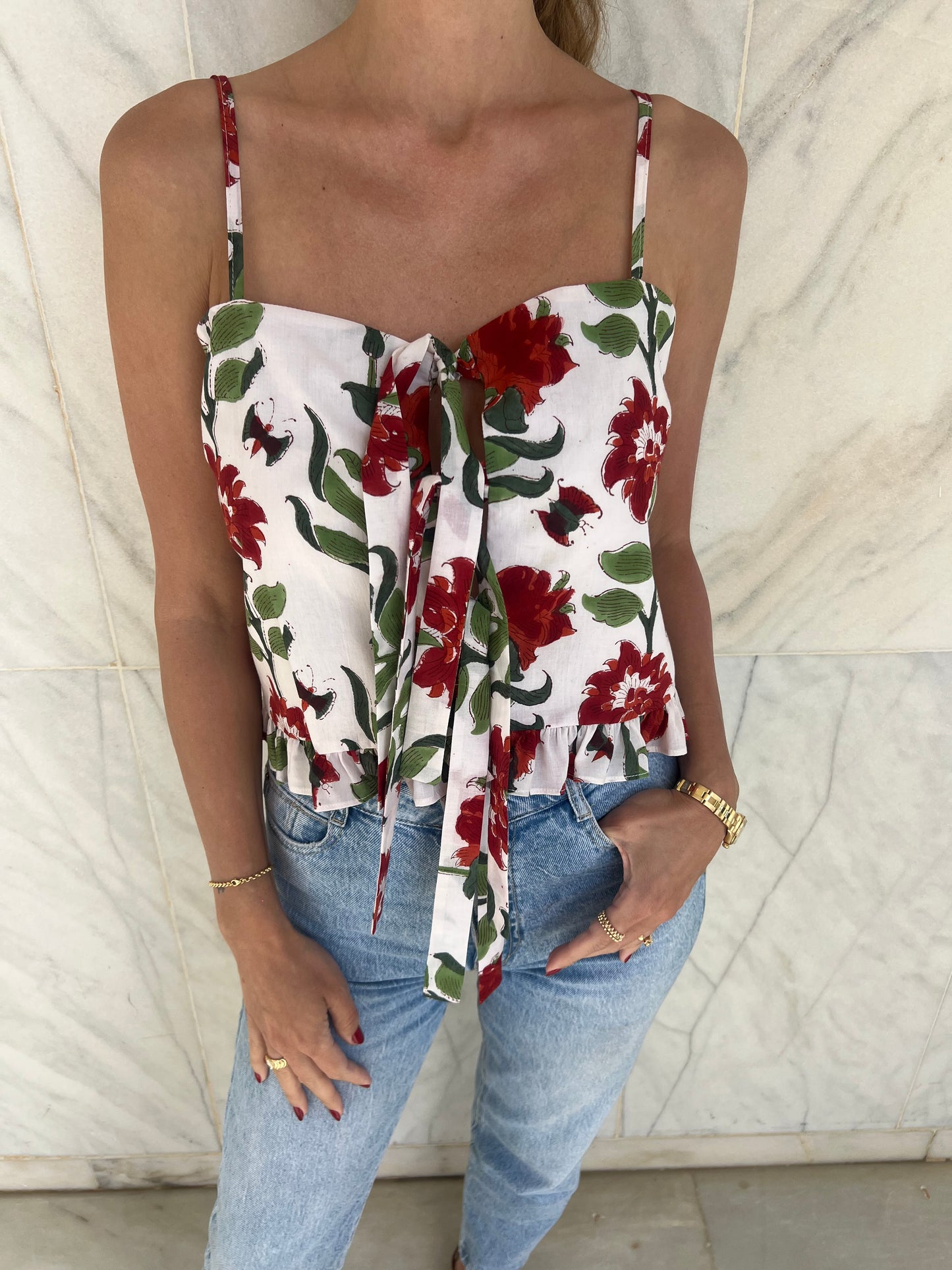 Sunny Side Tie Top