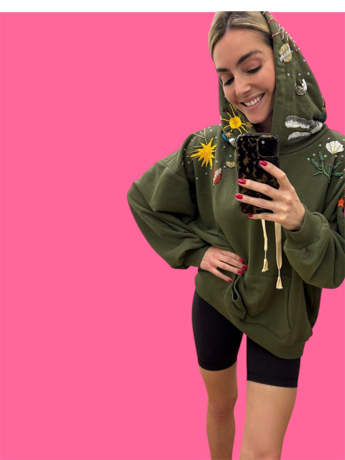 OG Hoodie Khaki 🦀🪐 Celestial Tide X Tanya PREORDER