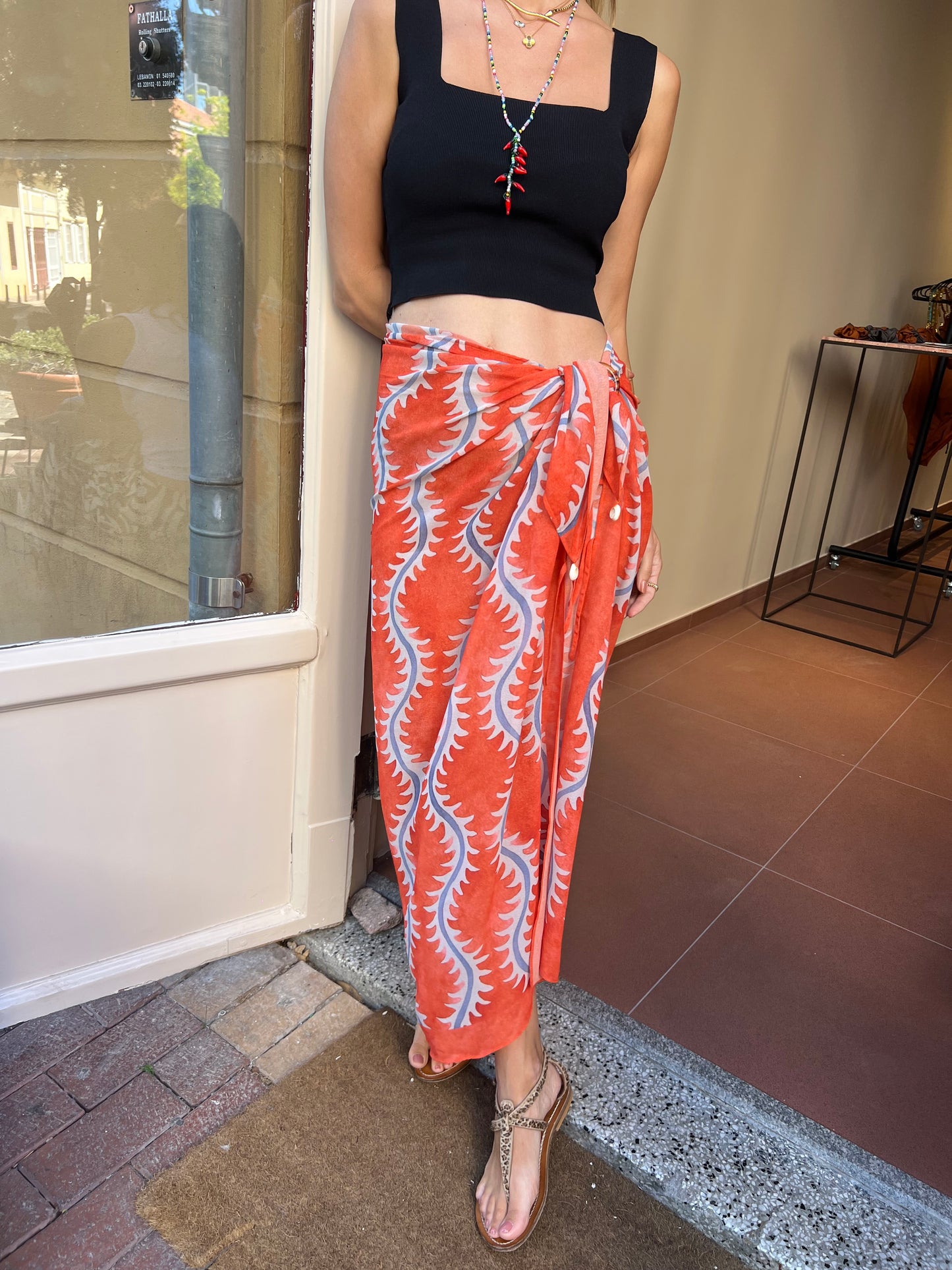 Summer Waves Chiffon Bella