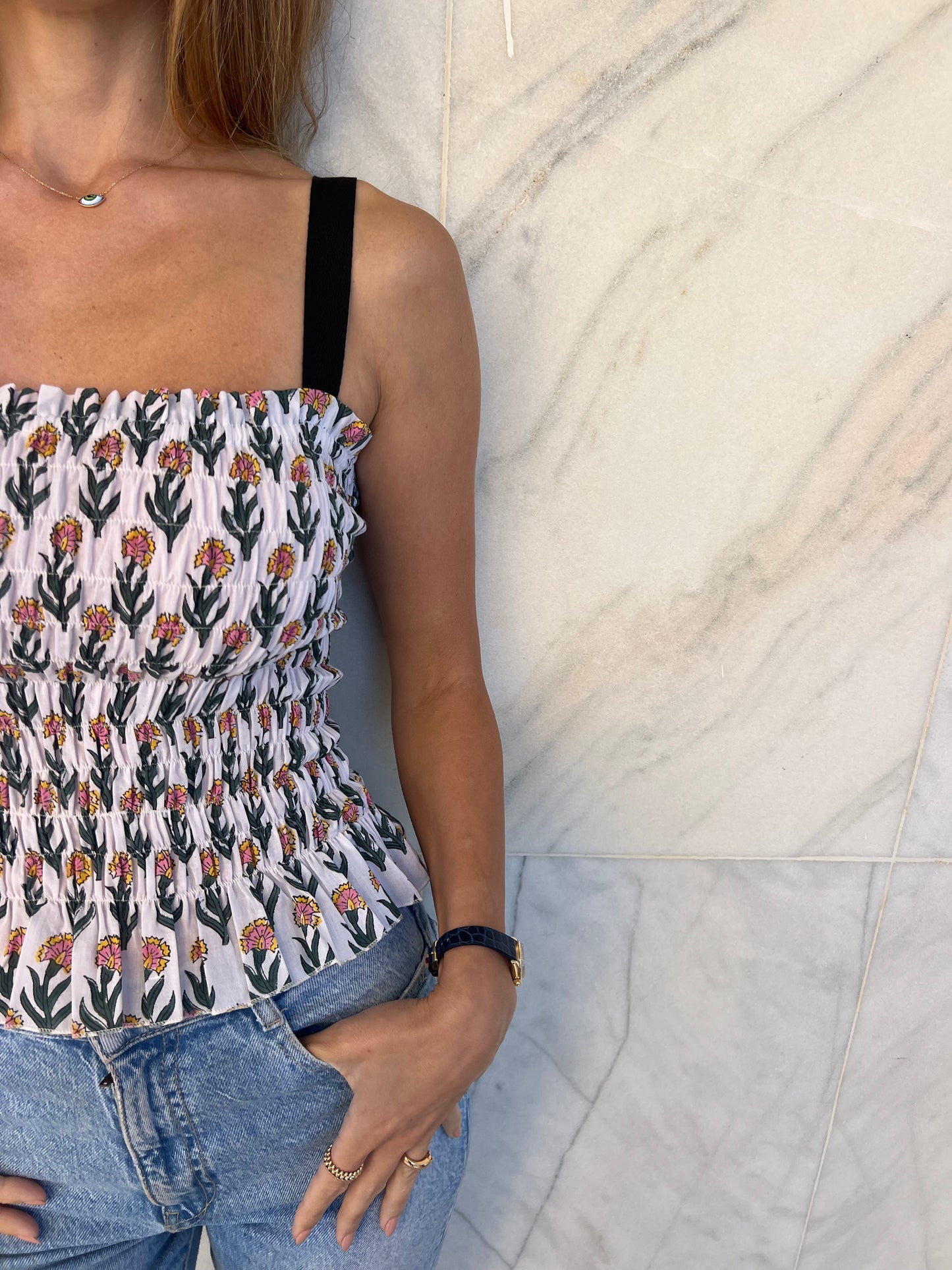 Summer Girl Top With Straps