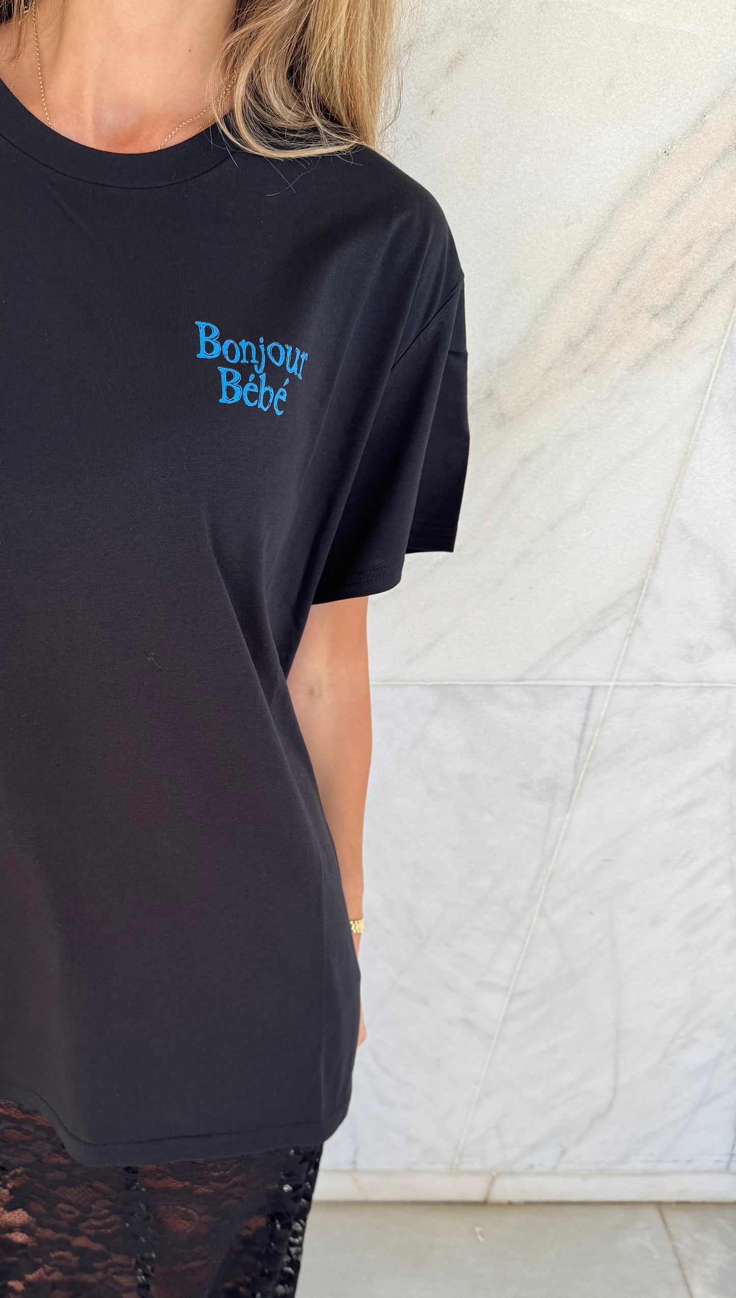 Oversize Tshirt Bonjour Bebe