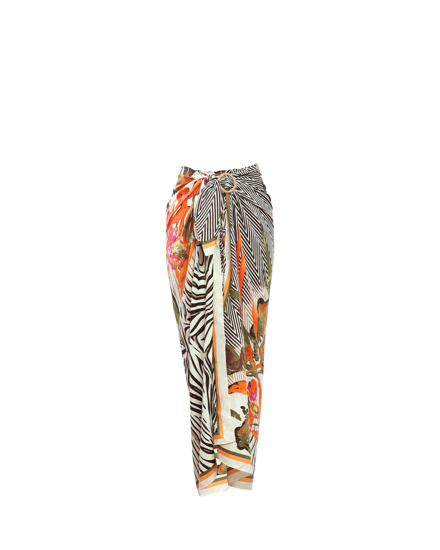 Zebra Flower Bella Sarong