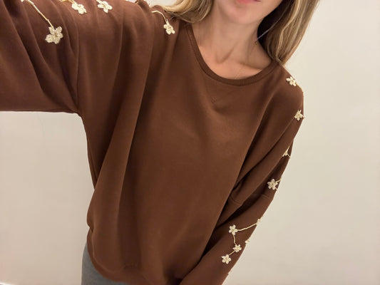 Constellation Sleeve Sweater