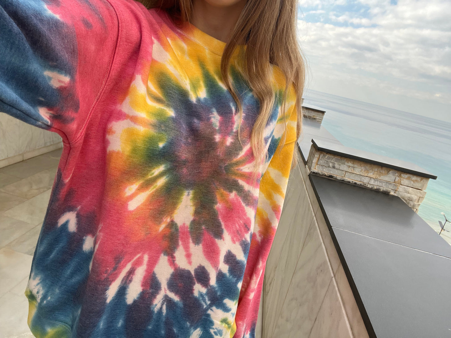 Tie Dye Sweater