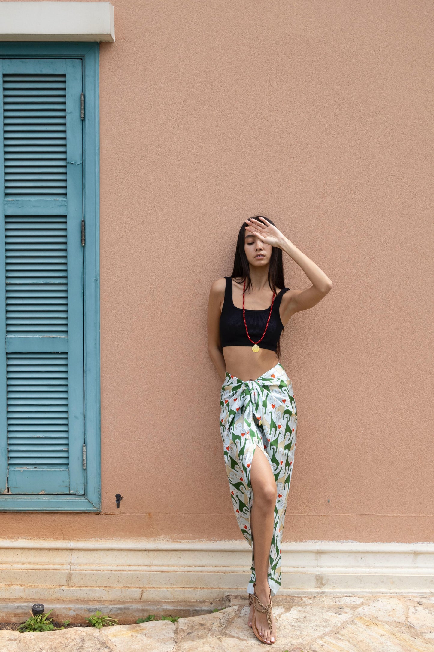 Wild Heart Giraffe Stella Sarong