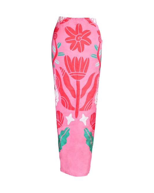Wild Mirror Stella Sarong -Silky