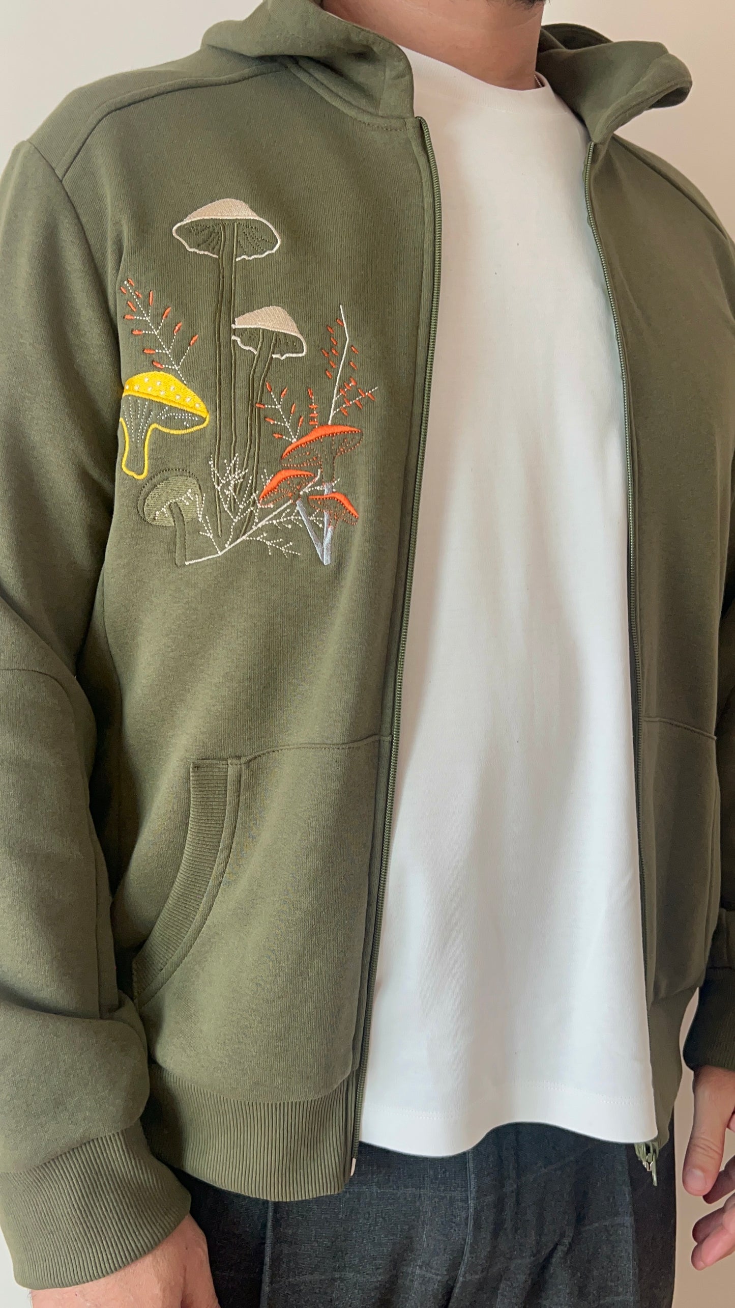 Botanical Drift X Tanya men’s hoodie