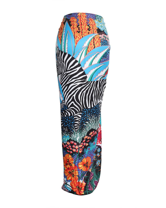 Zebra Bella Sarong - Silky
