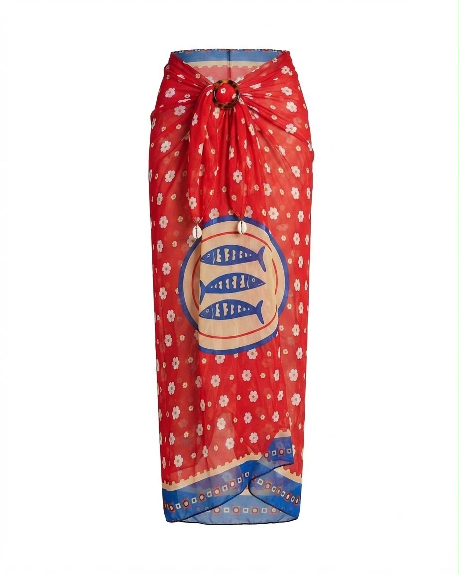 X L’Atelier Nawbar Sarong fish
