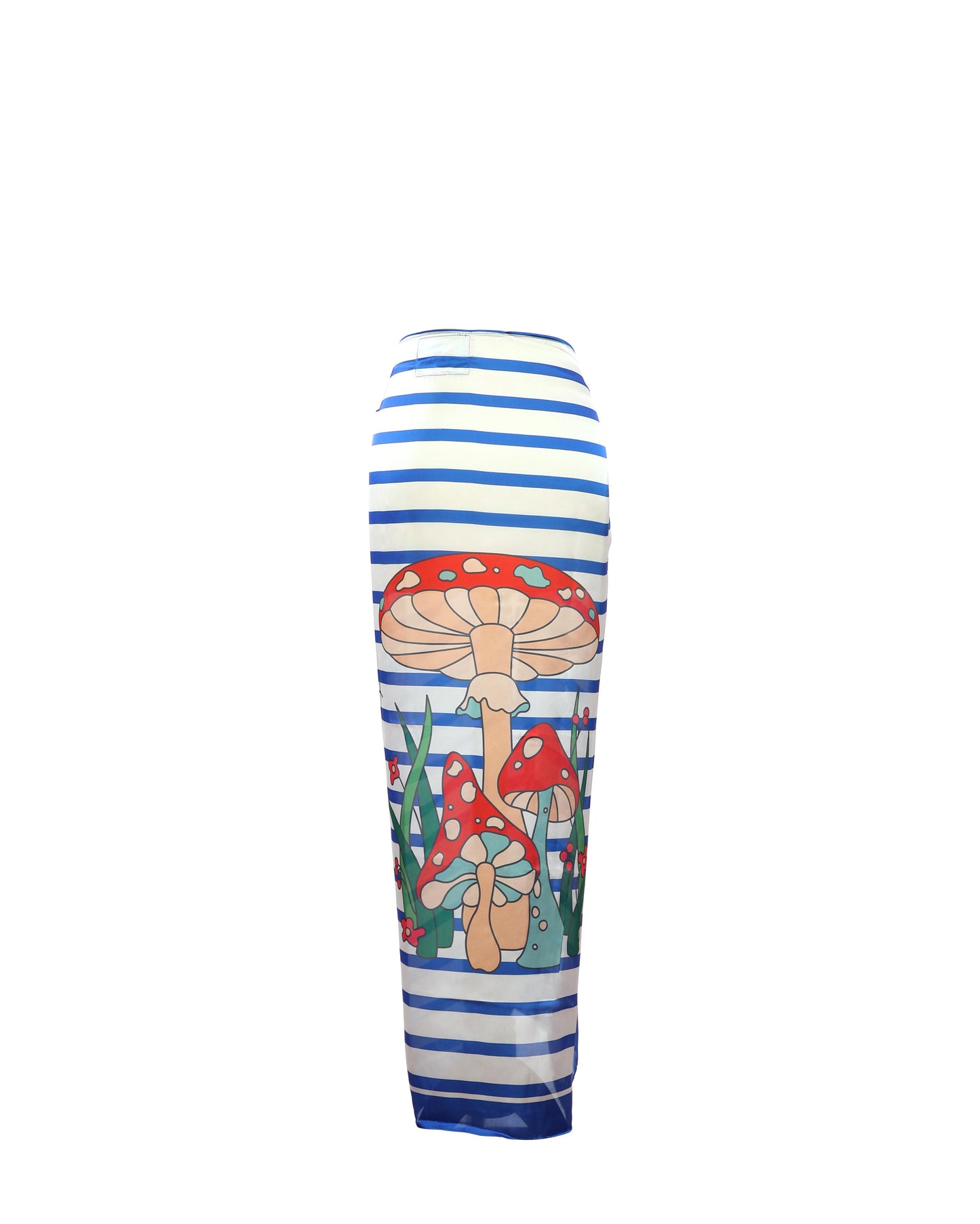 Striped blue mushroom Bella Sarong