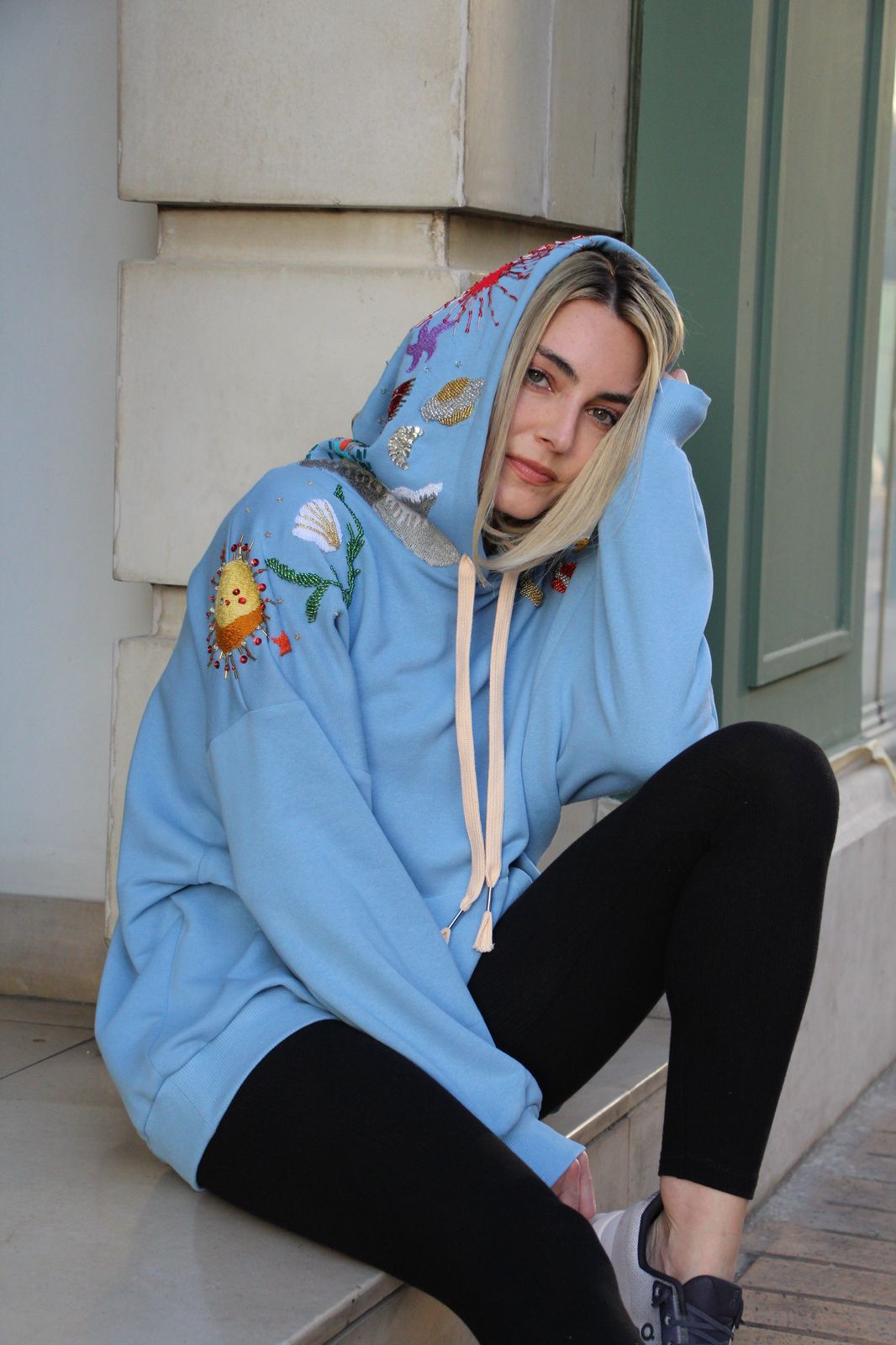 OG Hoodie Blue 🦀🪐 Celestial Tide X Tanya PREORDER