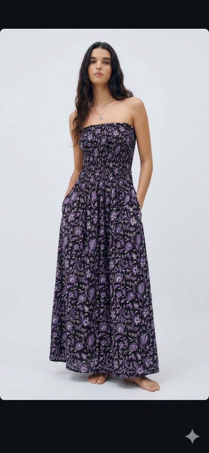 Summer Dress - Purple