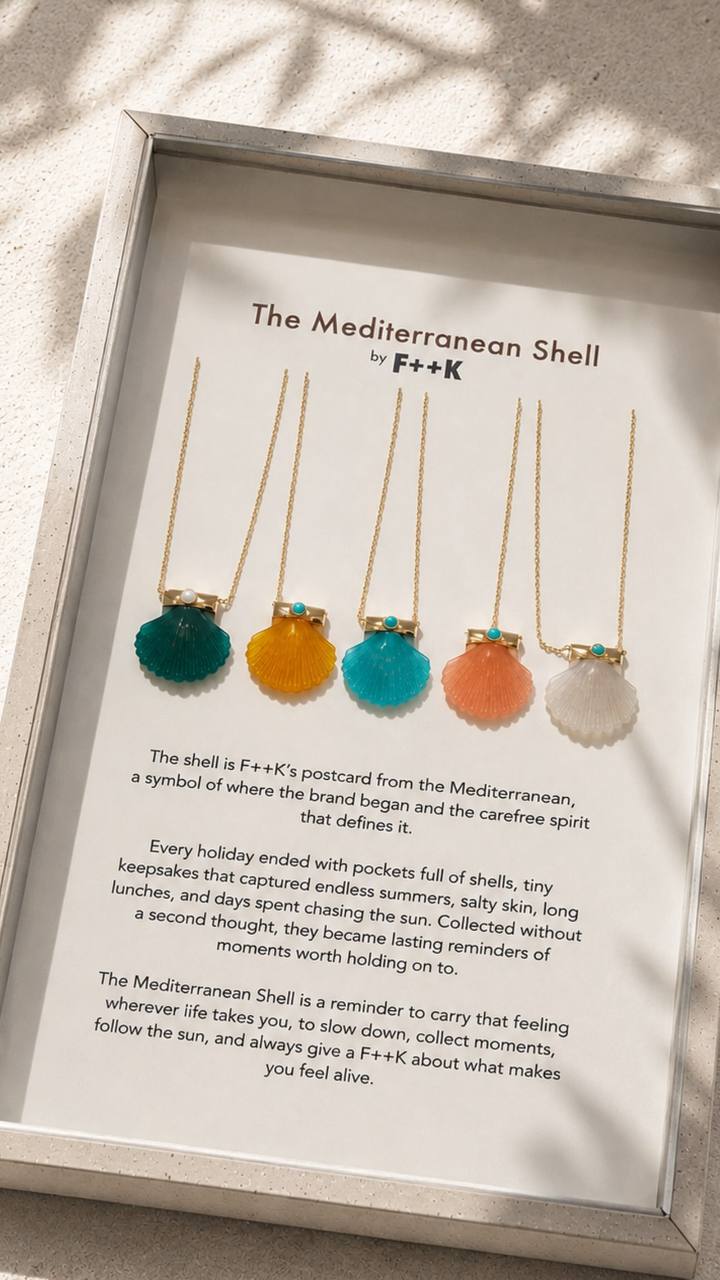 The Mediterranean Shell by F++K x L'Atelier Nawbar