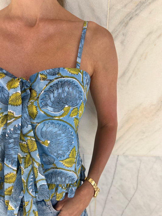 Sunny Side Tie Top