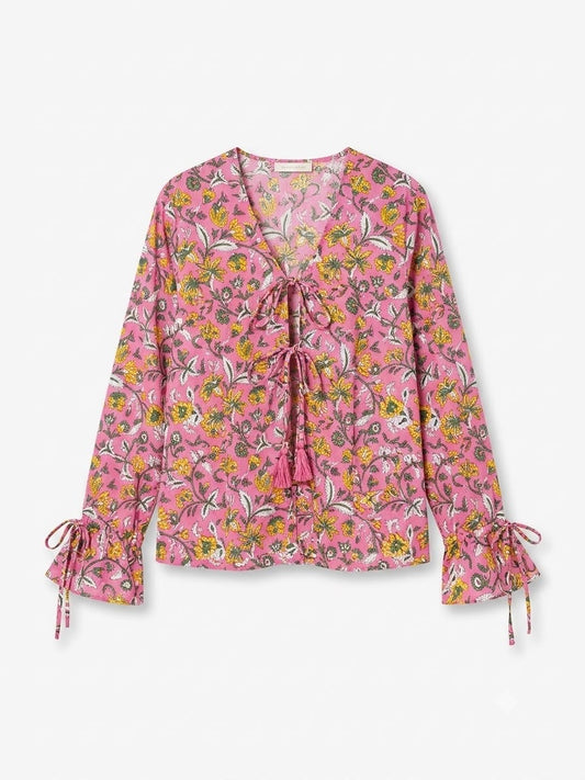 Ruffle’d up Top - Pink