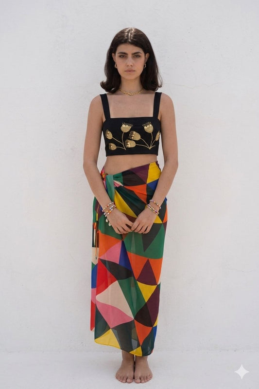 X Rana Beach Chiffon Sarong