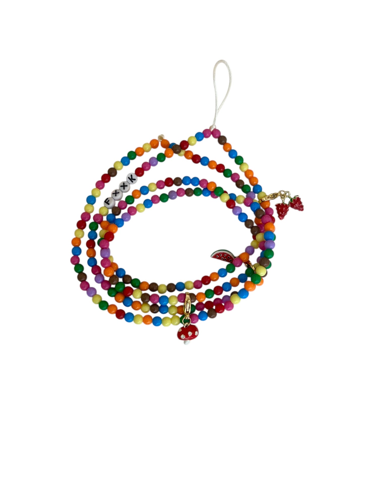 F++K Summer Charm Phone Chain