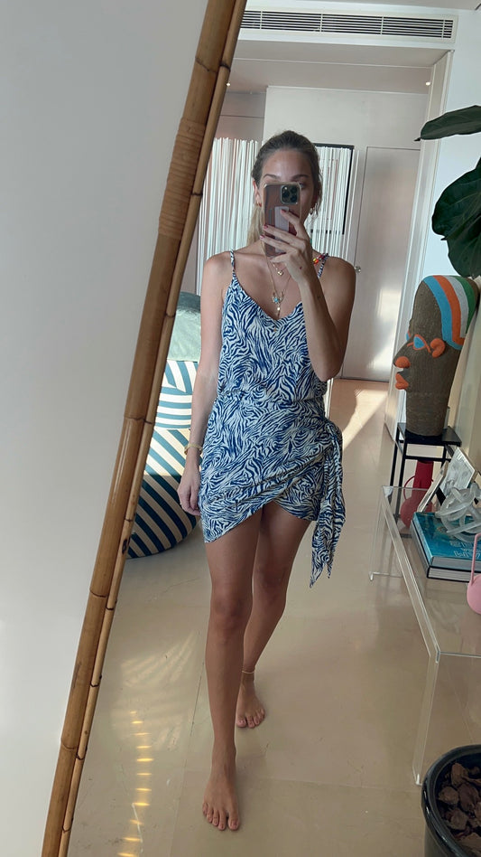 Mala Zebra short wrap set