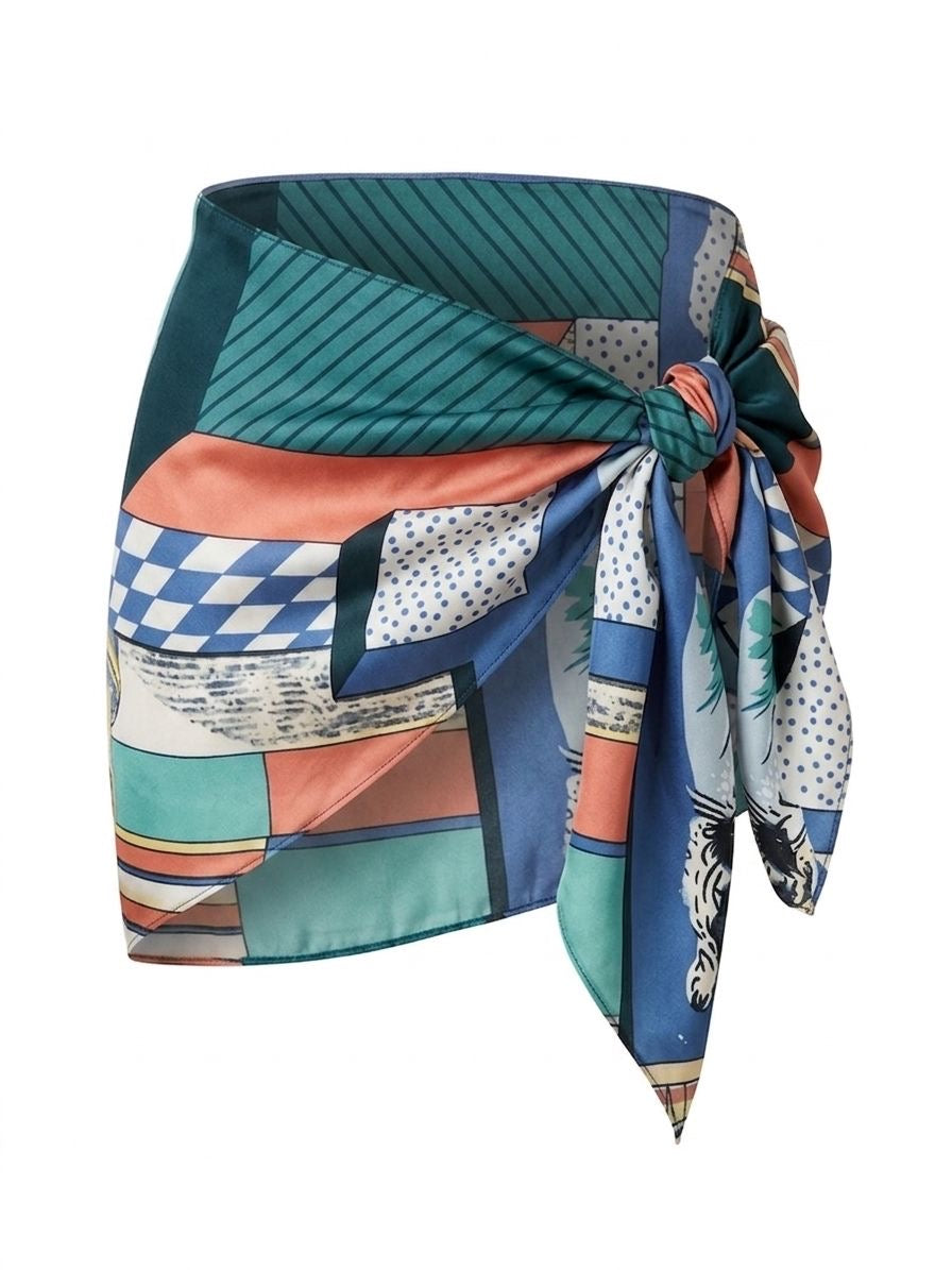 X Rana Everything Scarf - blue