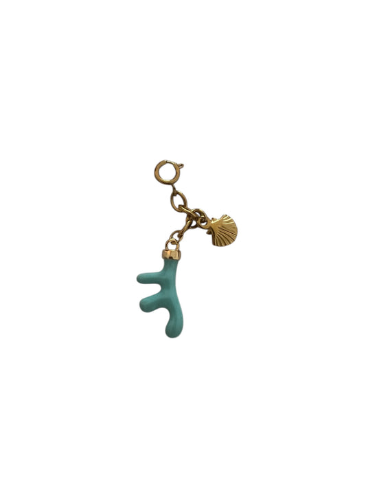 Blue Coral & Shell a swimsuit charm accessory
