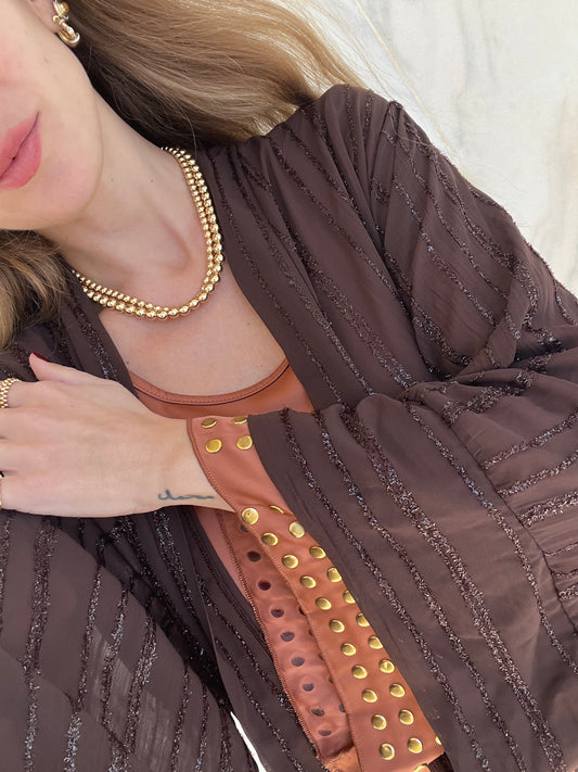 Lurex Shams Abaya