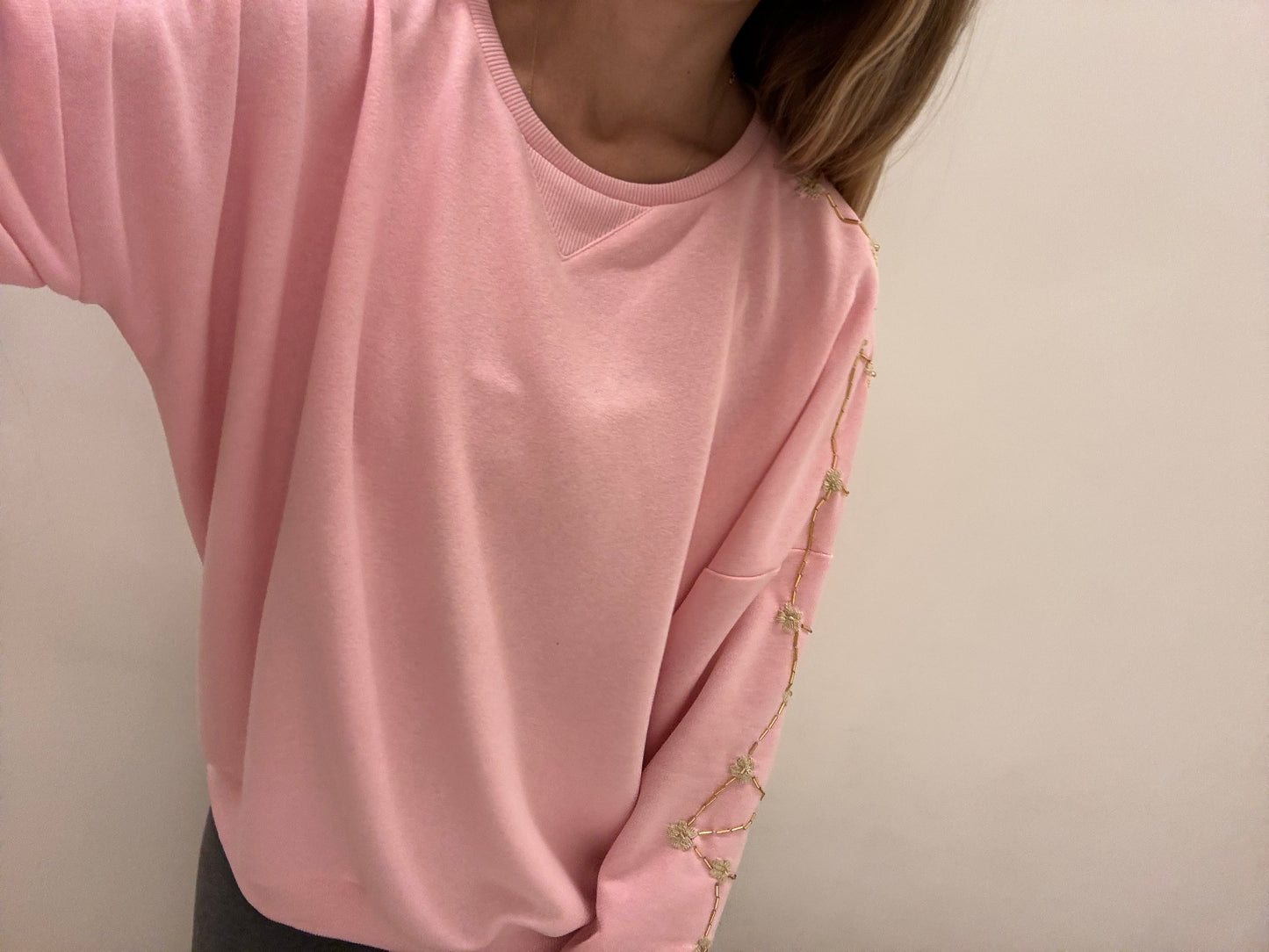 Constellation Sleeve Sweater